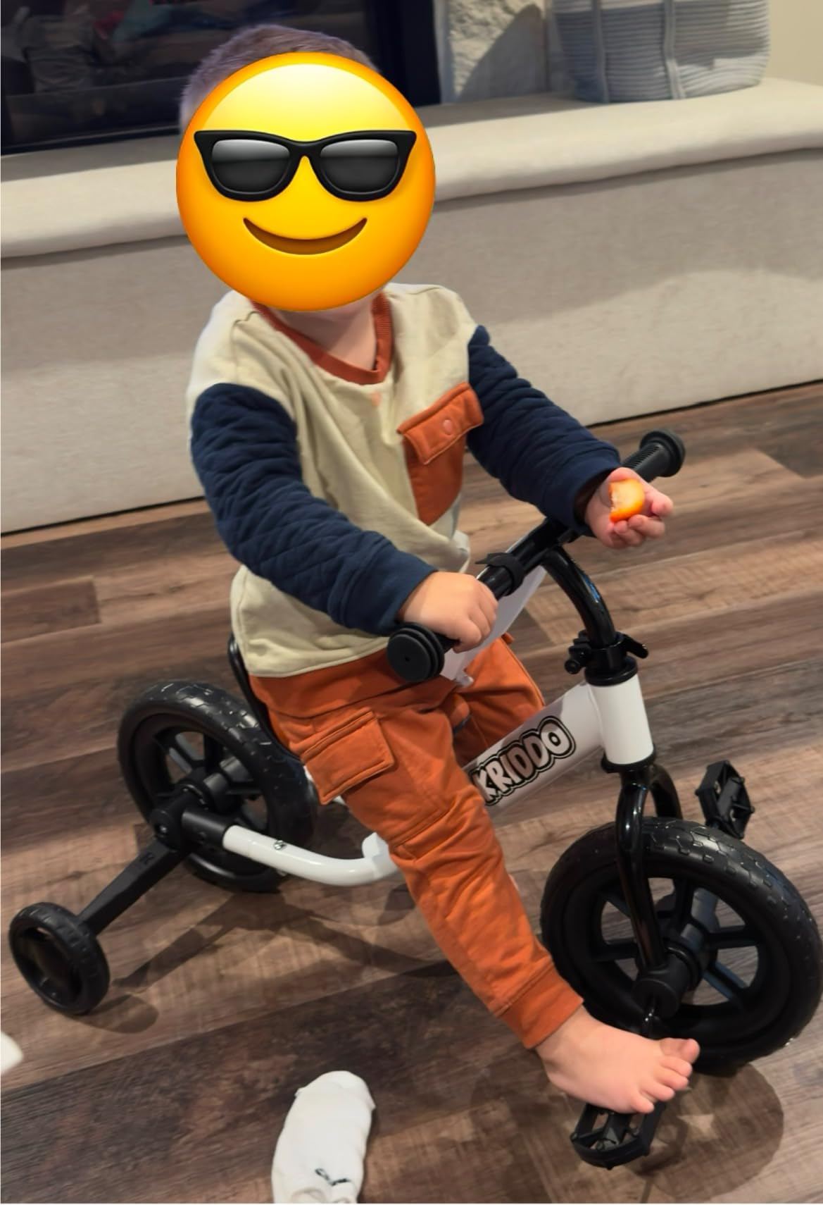 KRIDDO 2-in-1 Tricycle and Balance Bike for 2 Year Old with Training Wheels customer photo 1