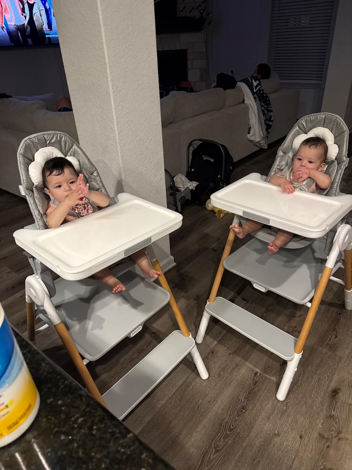 Skip Hop Baby High Chair 4-in-1 Convertible High Chair, EON, Oat customer photo 1