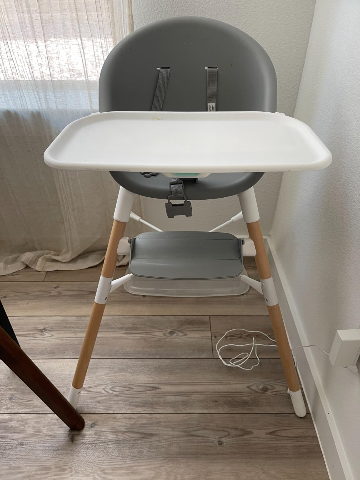Skip Hop Baby High Chair 4-in-1 Convertible High Chair, EON, Oat customer photo 2
