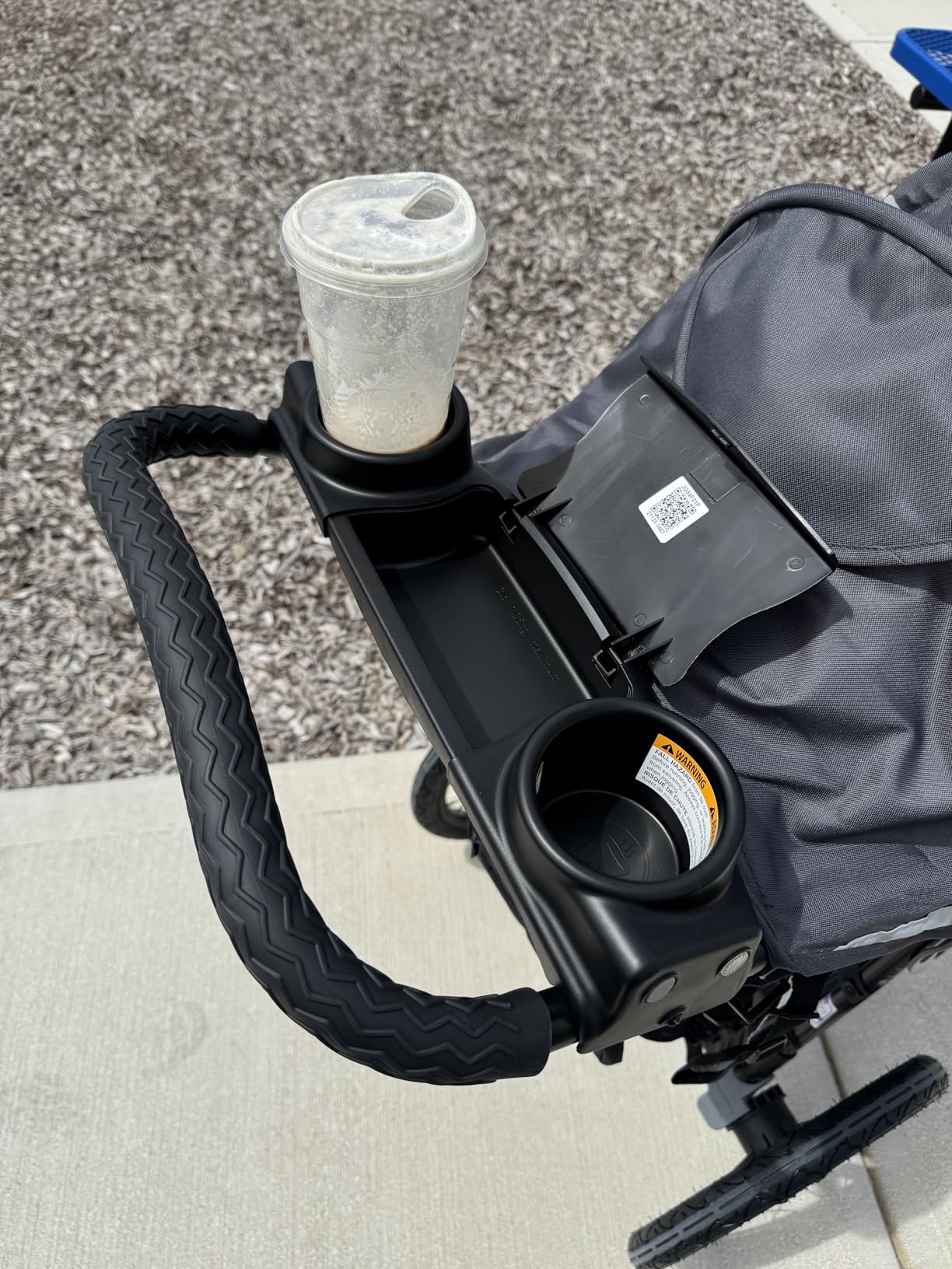 Baby Trend Expedition® Zero Flat Jogger with LED Lights, Dash Grey customer photo 2