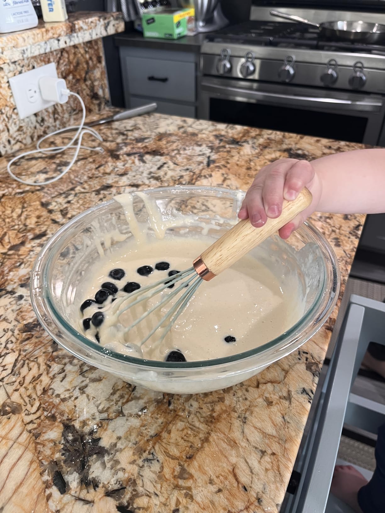 Wooden Cooking & Baking Set for Kids - Safe & Real Toddler Kitchen Tools customer photo 1