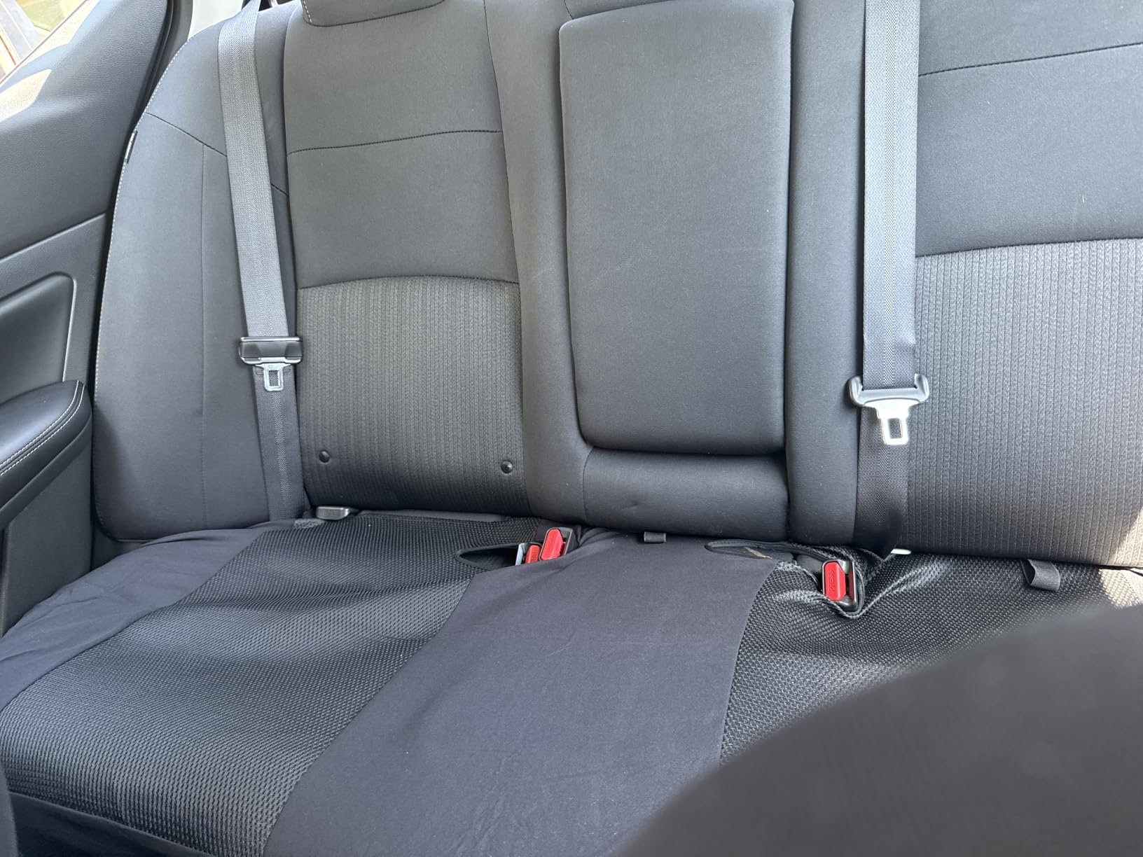 CAR PASS 3D Air Mesh Car Seat Covers Two Front Seats Only, Universal Seat Covers for Car Fit SUV,Vans,Sedan,Trucks, Breathable Automotive Interior Seat Covers Airbag Compatible (Black) customer photo 2