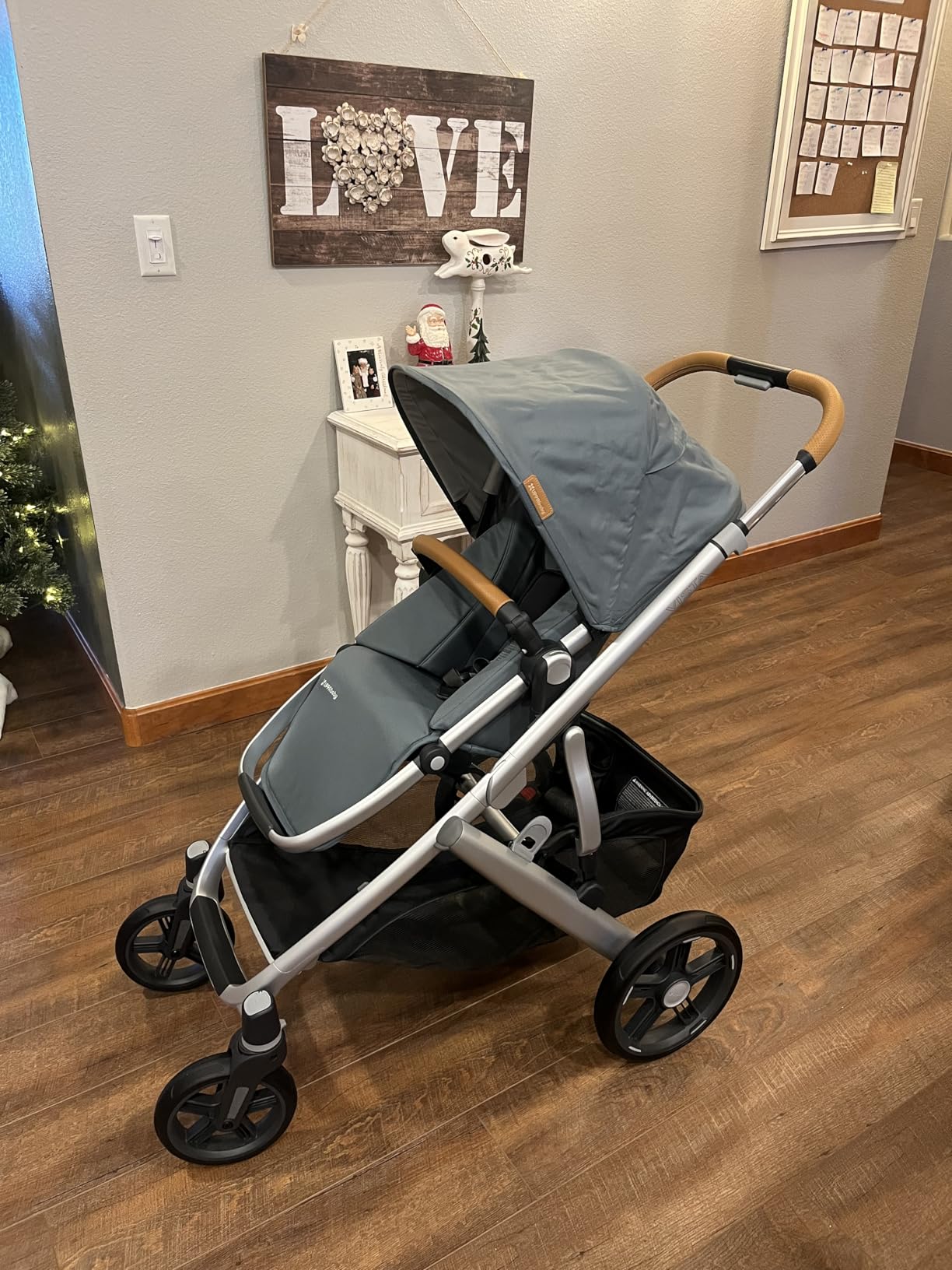 UPPAbaby Vista V3 Convertible Single-to-Double Stroller - Callum customer photo 2