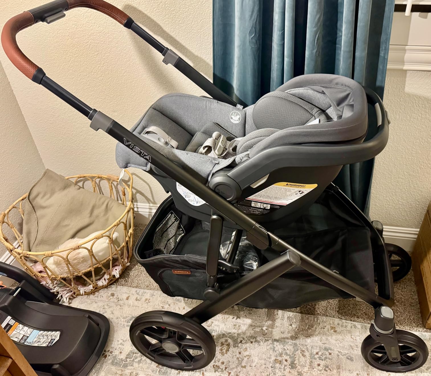 UPPAbaby Vista V3 Convertible Single-to-Double Stroller - Savannah | One stroller that grows with your family, from one child to three customer photo 2