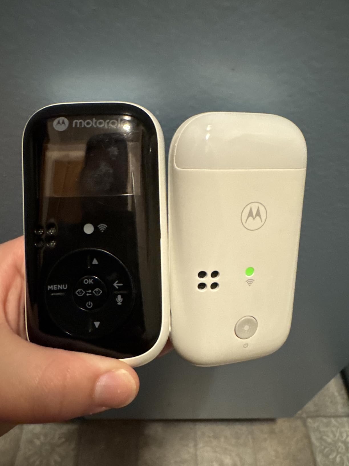 Motorola Nursery Dual Room Audio Baby Monitor, No WiFi, 2-Way Talk, Night Light, 1500ft Range, Portable Audio Only with Parent Unit & 2 Monitors, PIP15 customer photo 2