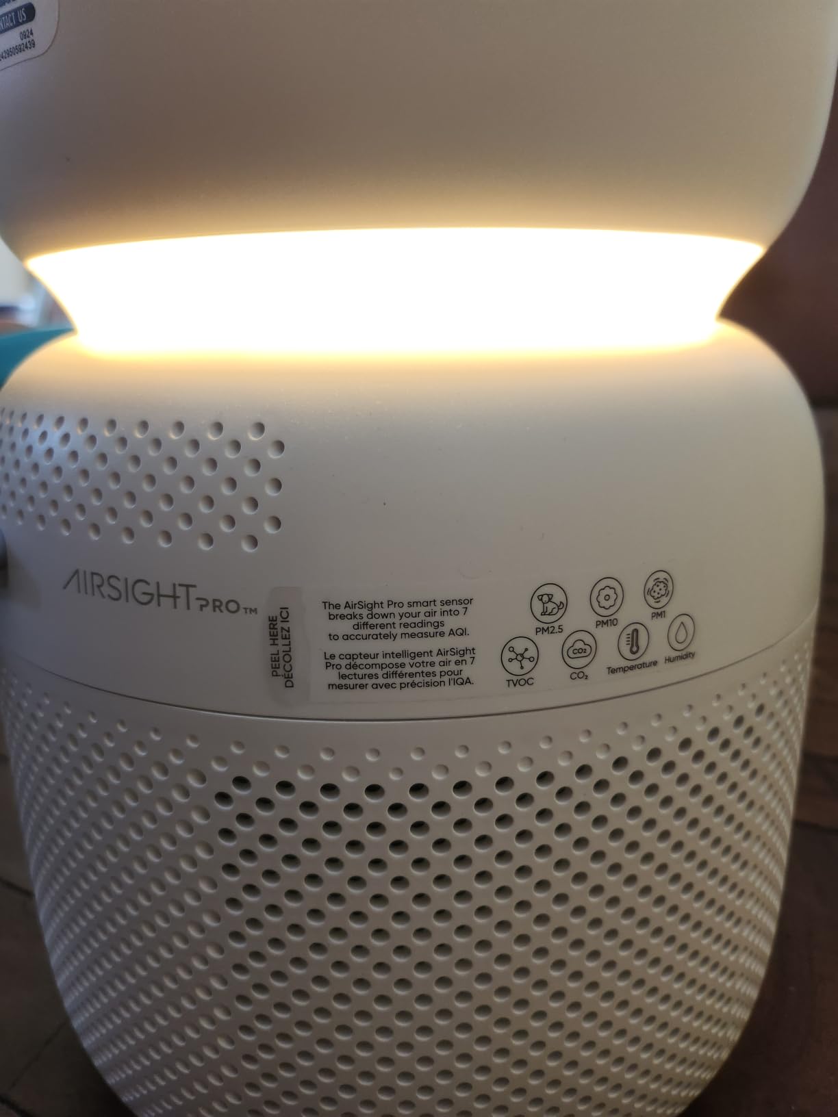LEVOIT Smart Air Purifier for Home Bedroom, Quiet for a Nursery, Sprout customer photo 2