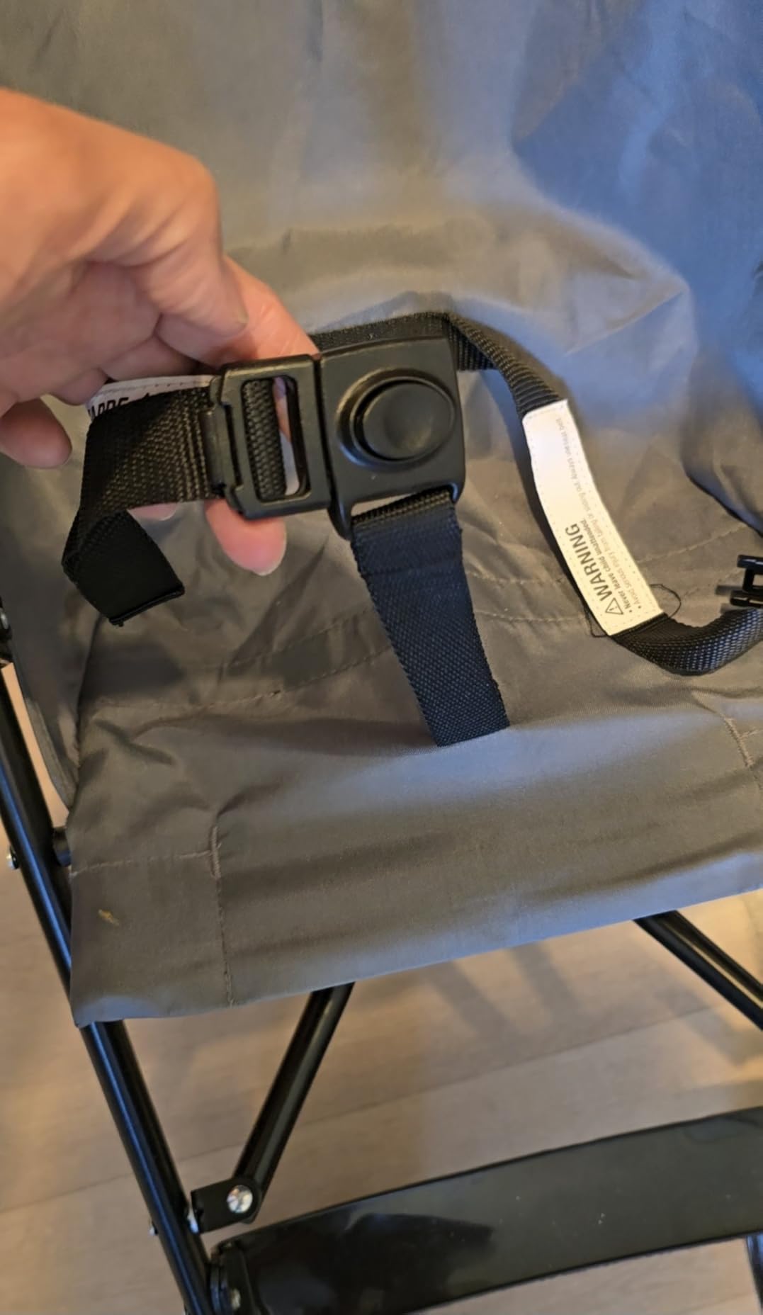 Dream On Me Aero Travel Umbrella Stroller, 1-Hand Fold, Lightweight, Black | 3 Point Safety Harness, Dual Brakes, Adjustable Removable Canopy, Sturdy Steel Frame, Compact, For Toddlers 6-36 months customer photo 2