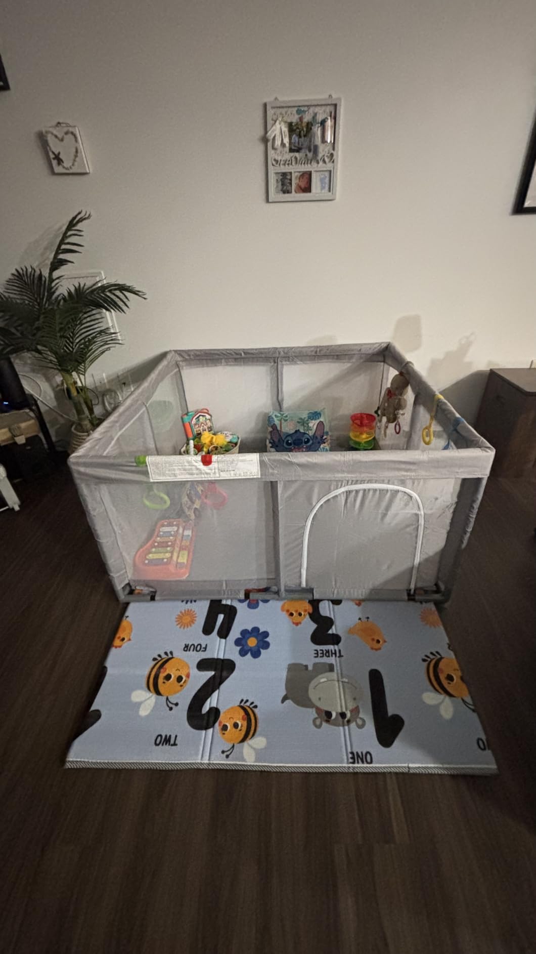 Hiaksedt Baby Playpen 74x50 Inch, Play Pens for Babies and Toddlers customer photo 1