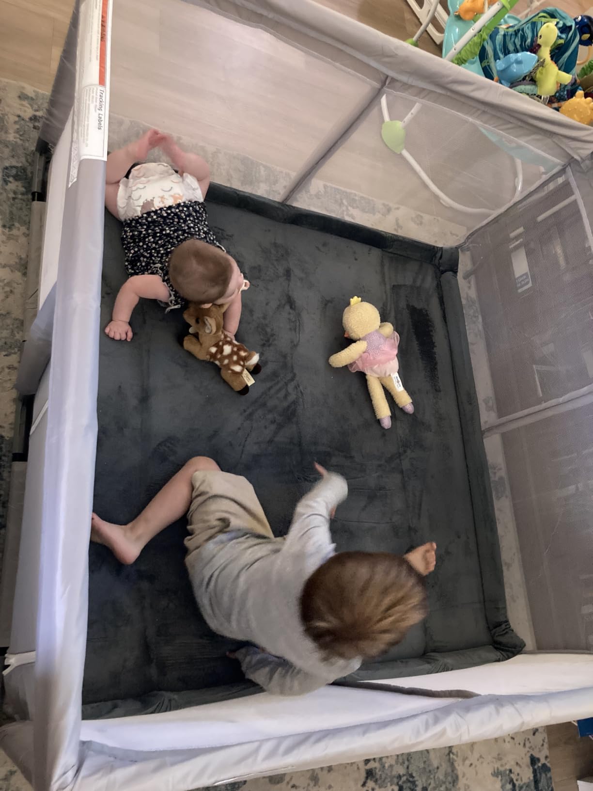 Hiaksedt Baby Playpen 74x50 Inch, Play Pens for Babies and Toddlers customer photo 2