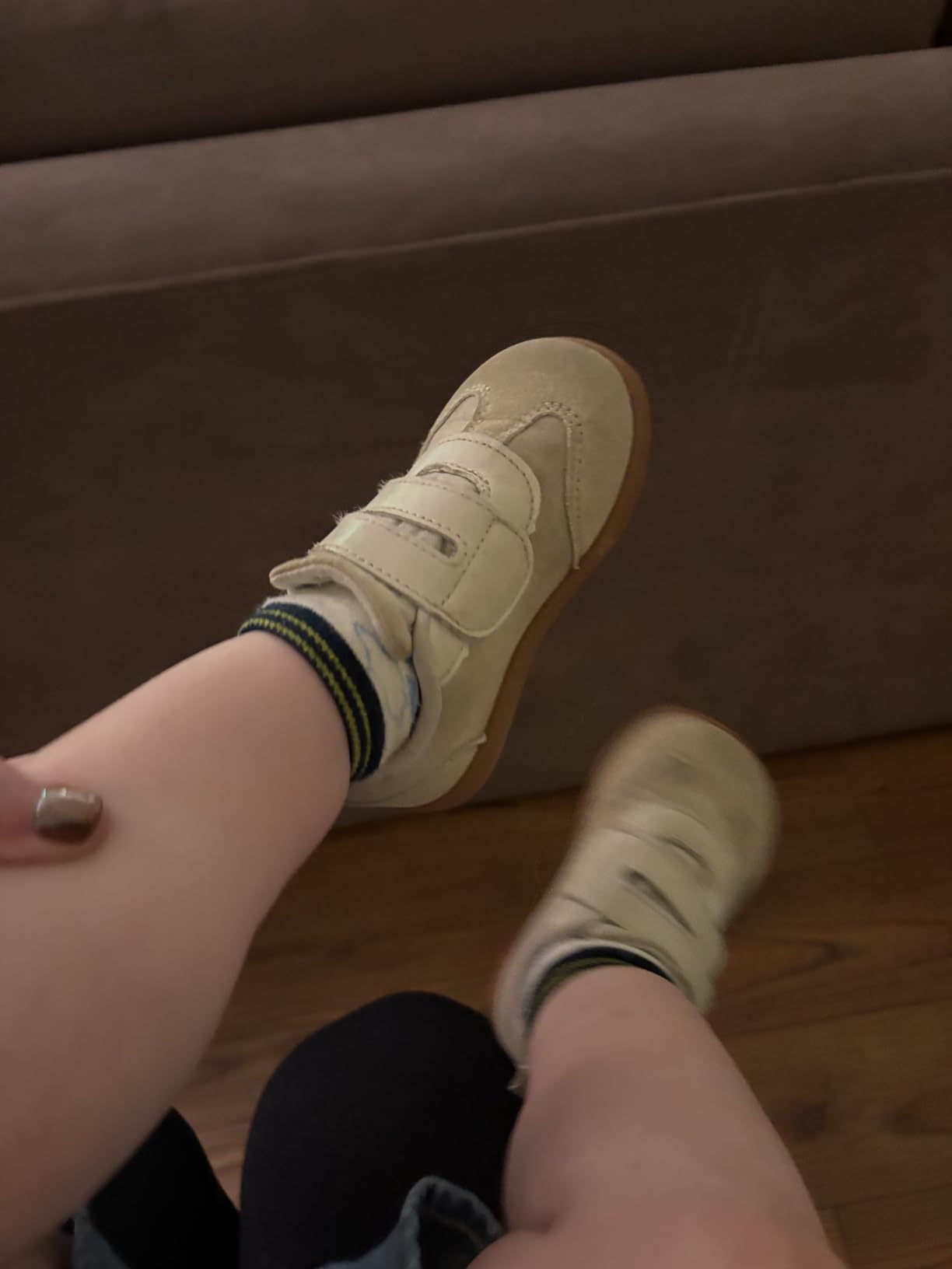 STQ KIDS Toddler Wide Toe Box Shoes First Walk Sneakers customer photo 1