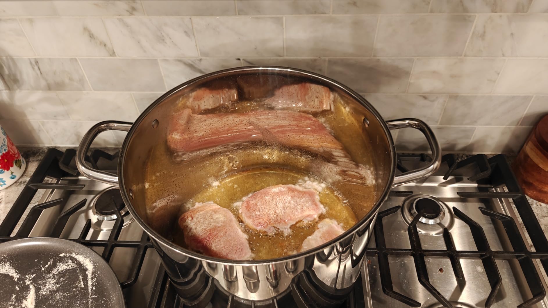 P&P CHEF 24 QT Stainless Steel Stock Pot with Lid, Cooking Pot for Soups customer photo 2