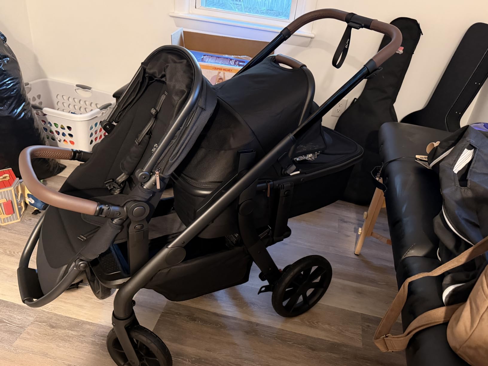 Momcozy ChangeGo Single to Double to Wagon Stroller, 23 Configurations customer photo 2