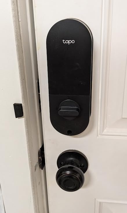 Tapo Smart Wi-Fi Door Lock, Deadbolt, Fingerprint Recognition, DL110 customer photo 2