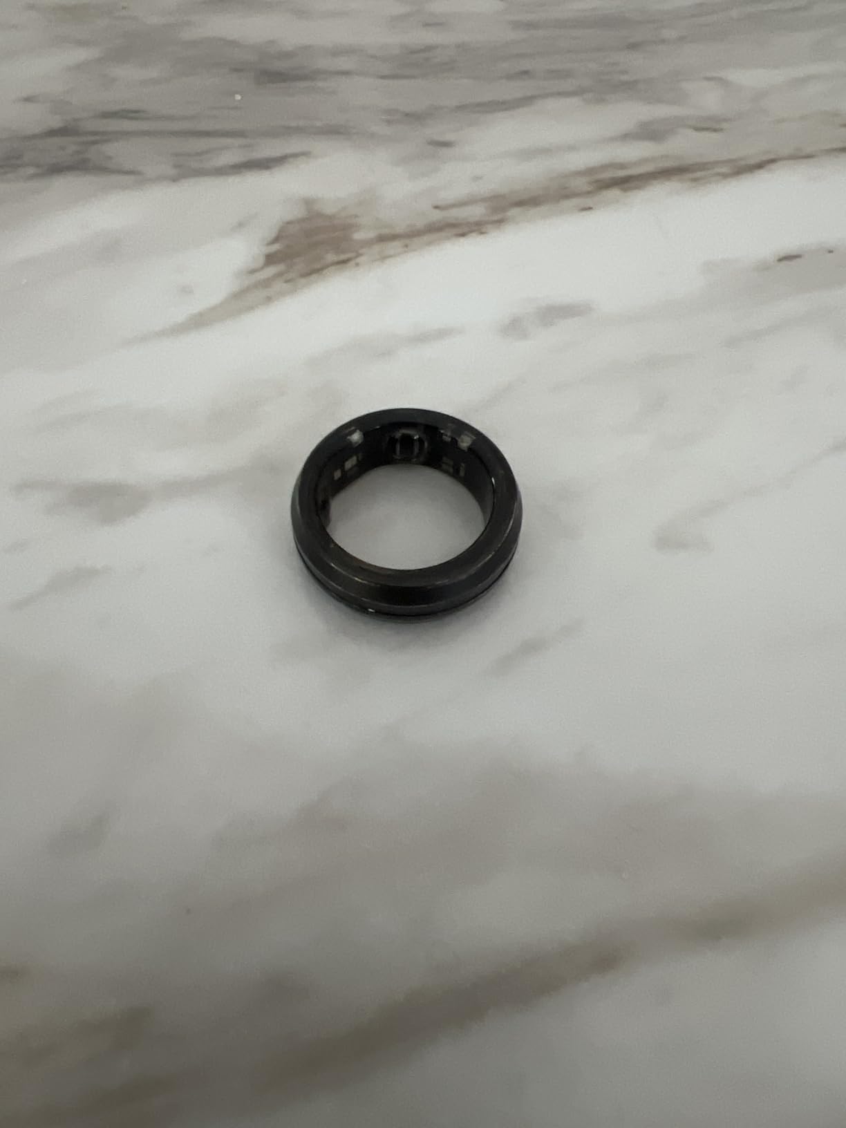 RENPHO Lynx Smart Ring, Subscription-Free App, Silver, Size 9 customer photo 2