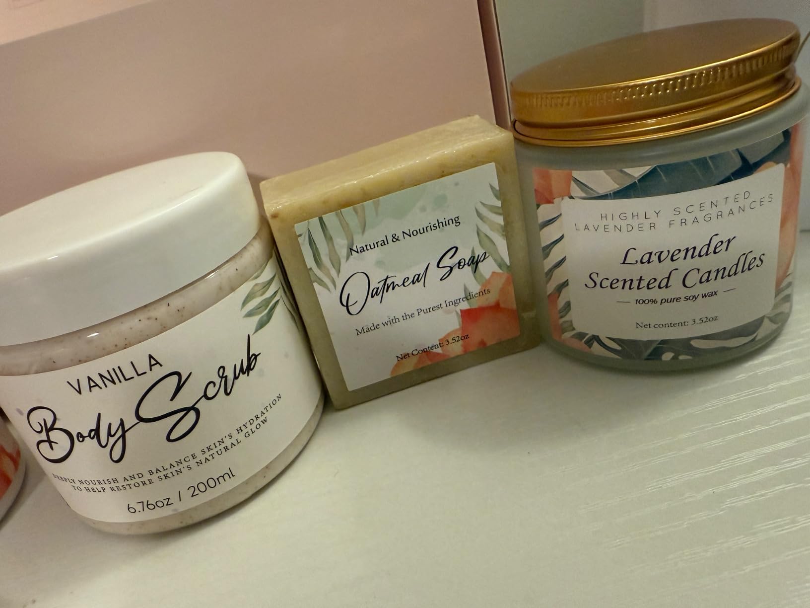 New Mom Gifts for Women, Pregnancy Gifts for Expecting Mom, new Mom Care Package After Baby, Mothers Day Mom to Be Gift Mama Must Haves with Affirmation Cards Candle for Self Care After Birth (Pink) customer photo 1