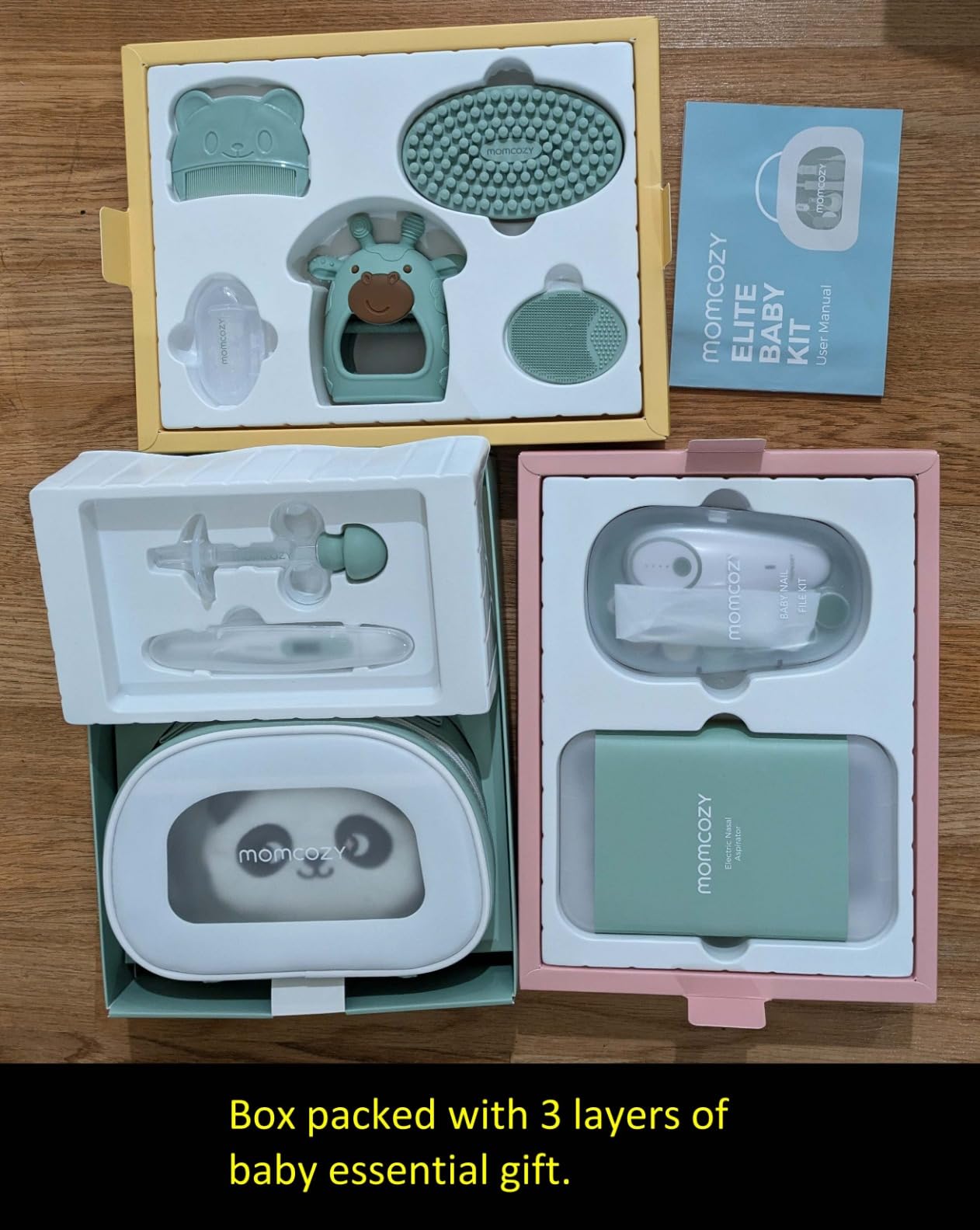 Momcozy Elite Baby Kit, Superior Baby Shower Gift & Registry Essential Kit customer photo 1