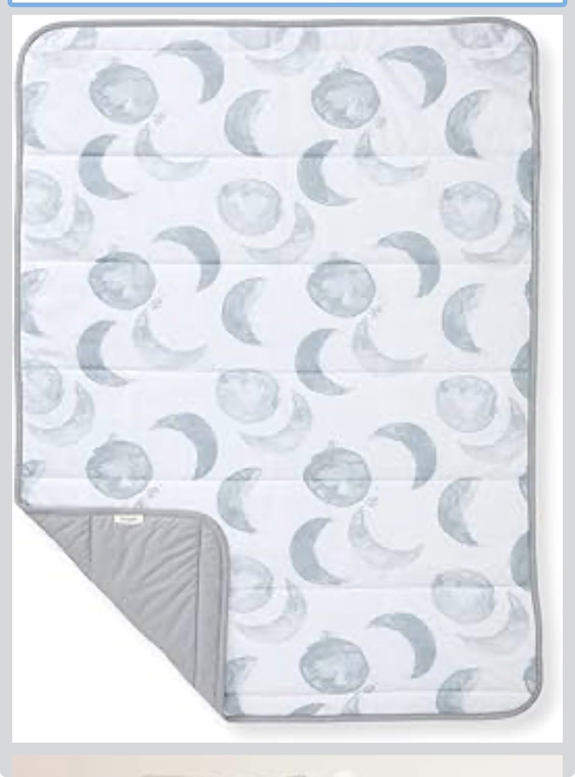 Burt's Bees Baby Organic Cotton Infant Reversible Blanket, Nursery Bedding customer photo 2