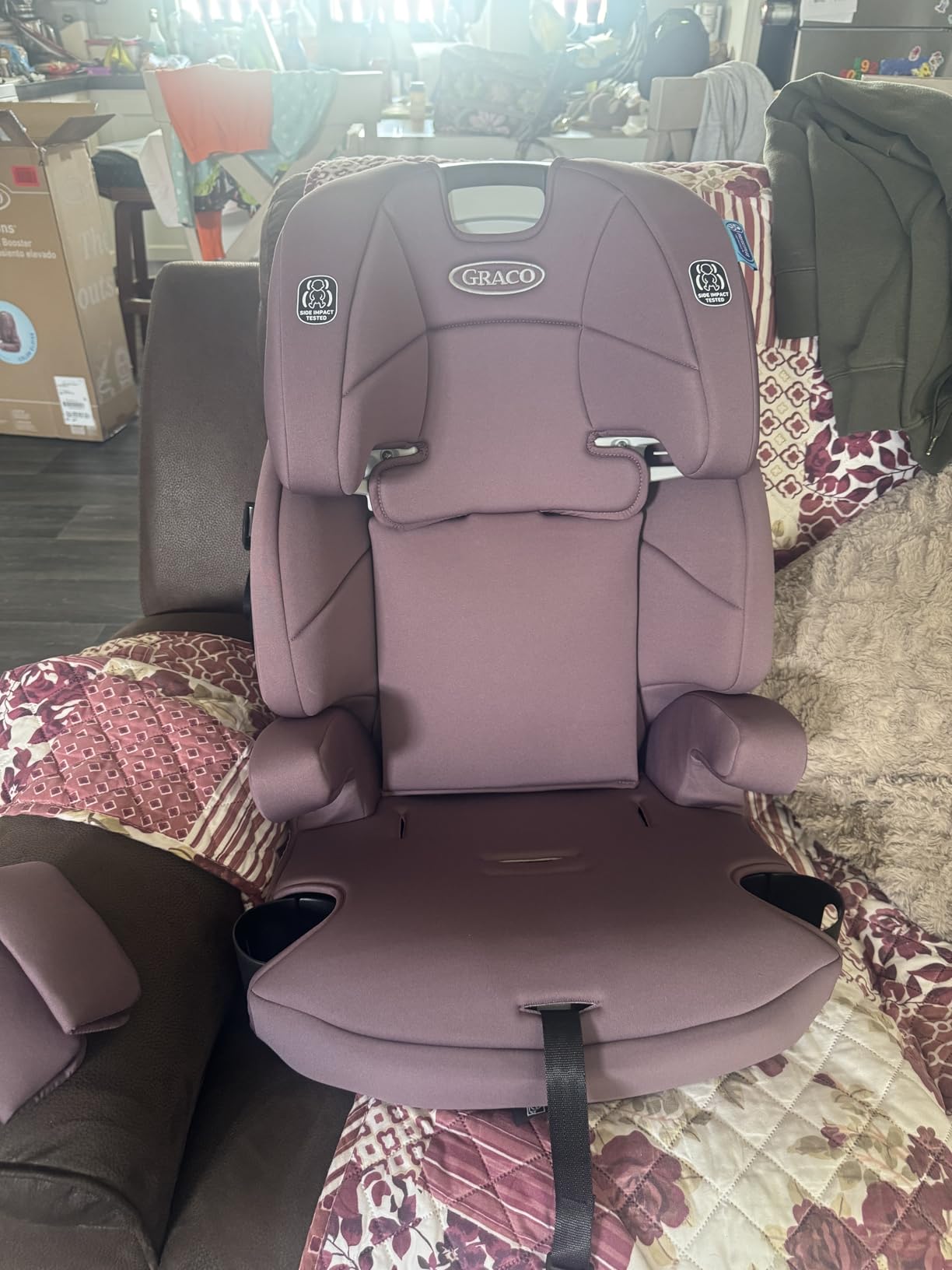 Graco Tranzitions 3-in-1 Harness Booster Car Seat, Eloise customer photo 1