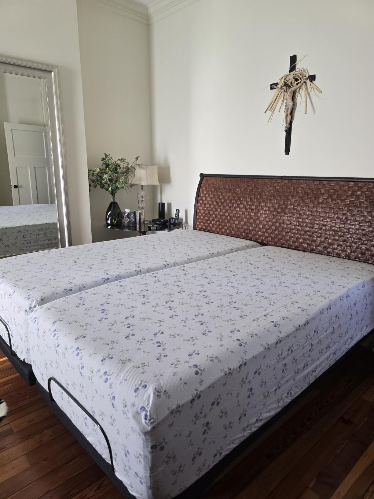 RUVANTI 100% Cotton Organic Queen Sheets, Percale Queen Sheet Set, Bud Club customer photo 2
