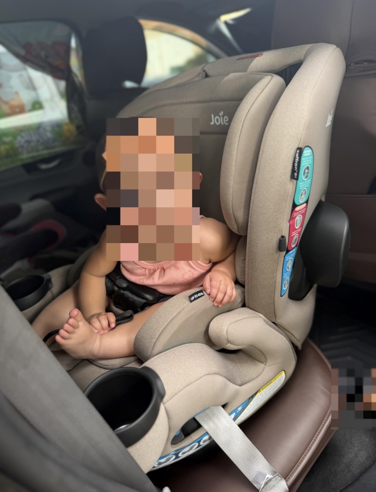 Joie Saffron SI 4-in-1 Convertible Car Seat, Birth to Booster customer photo 2