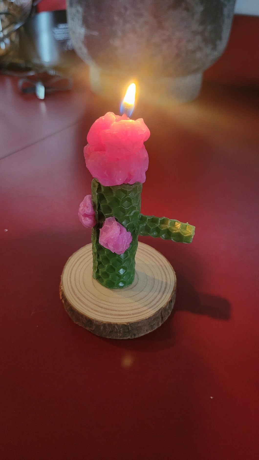 SMEAGOLORIYA Moldable Wax Candle Craft Kit - DIY Sculpting Set with 10 Colorful Sheets, Paints, Stickers & Wooden Display Stand - Creative Gift for Family Activity, Hobby Project customer photo 2