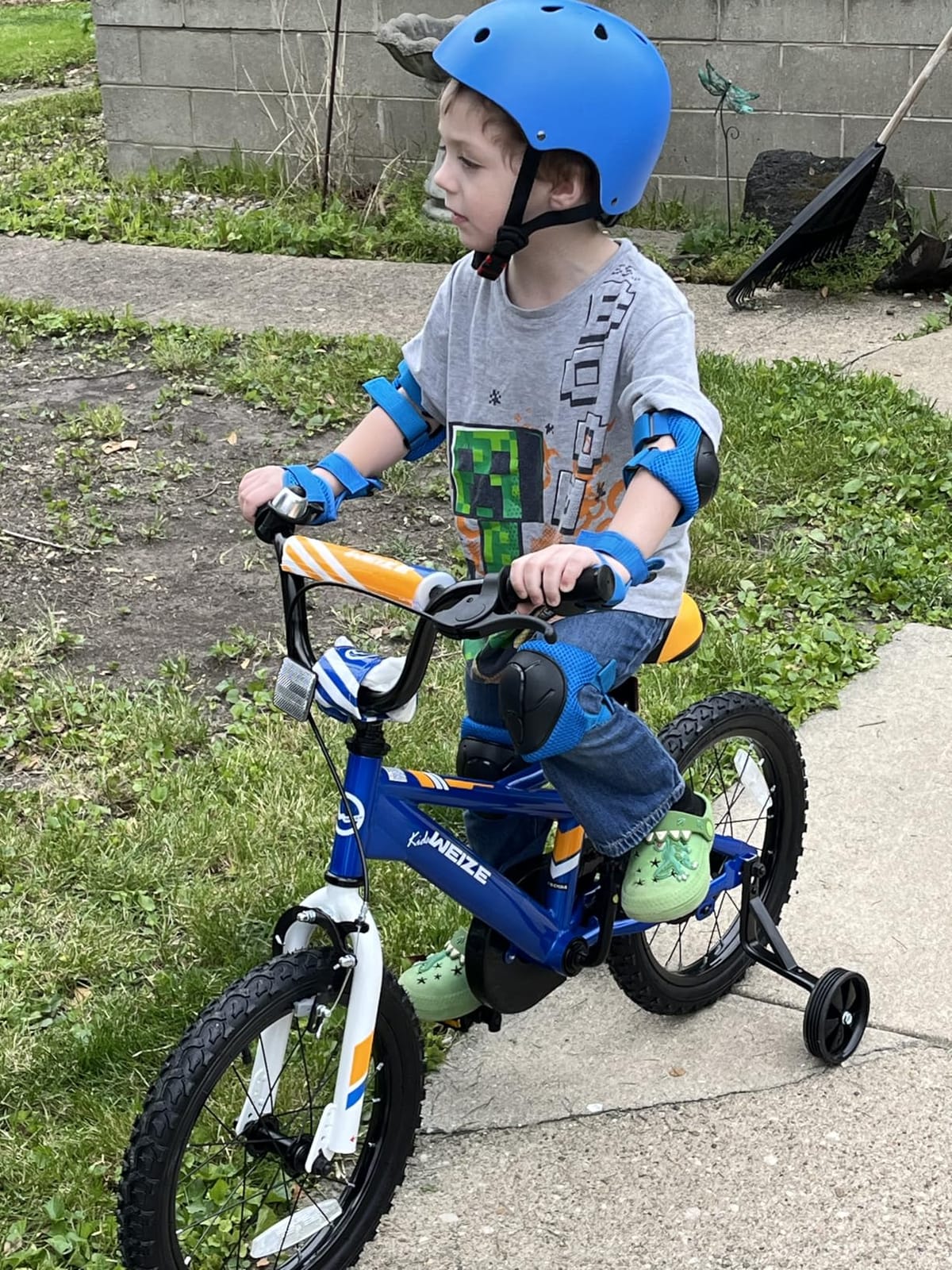 WEIZE Kids Bike, 14 16 20 Inch Children Bicycle for Boys Girls Toddler Coaster Brake customer photo 2