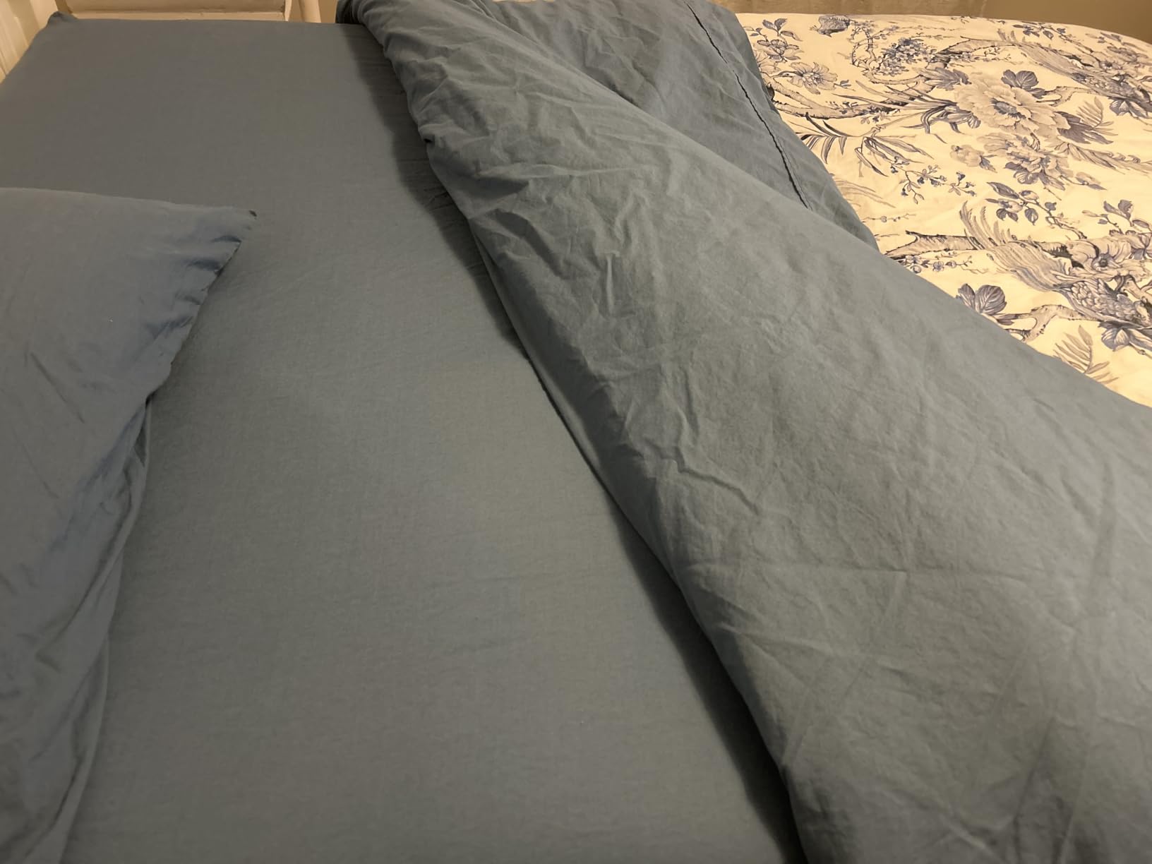 Casa Platino 100% Cotton Queen Sheet Set – 6 Piece Queen Sheet Set Queen with Crisp Cool & Soft Feel, with 15 Inch Deep Pocket Fitted Sheet, Breathable & Cozy for a Good Nights Sleep – Ashpetal customer photo 2
