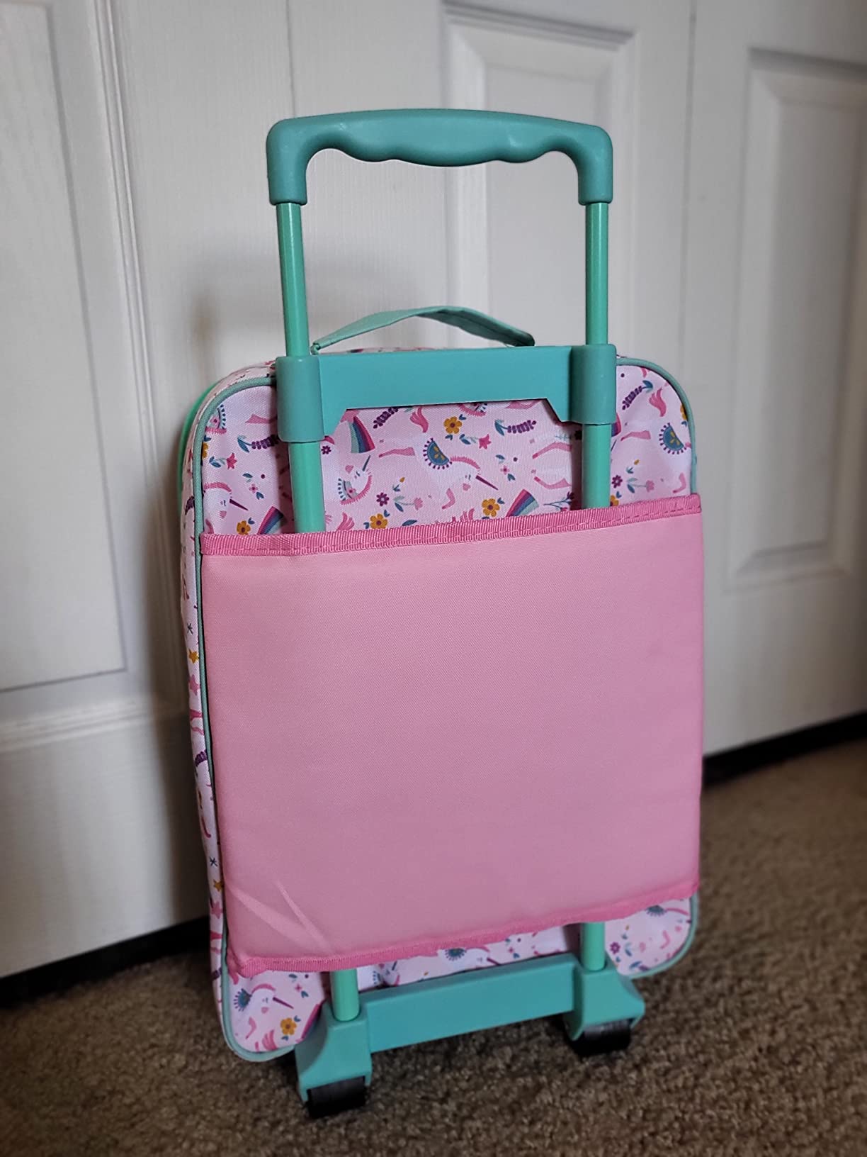 Stephen Joseph Kids' Rolling Carry-On Luggage, Princess customer photo 2