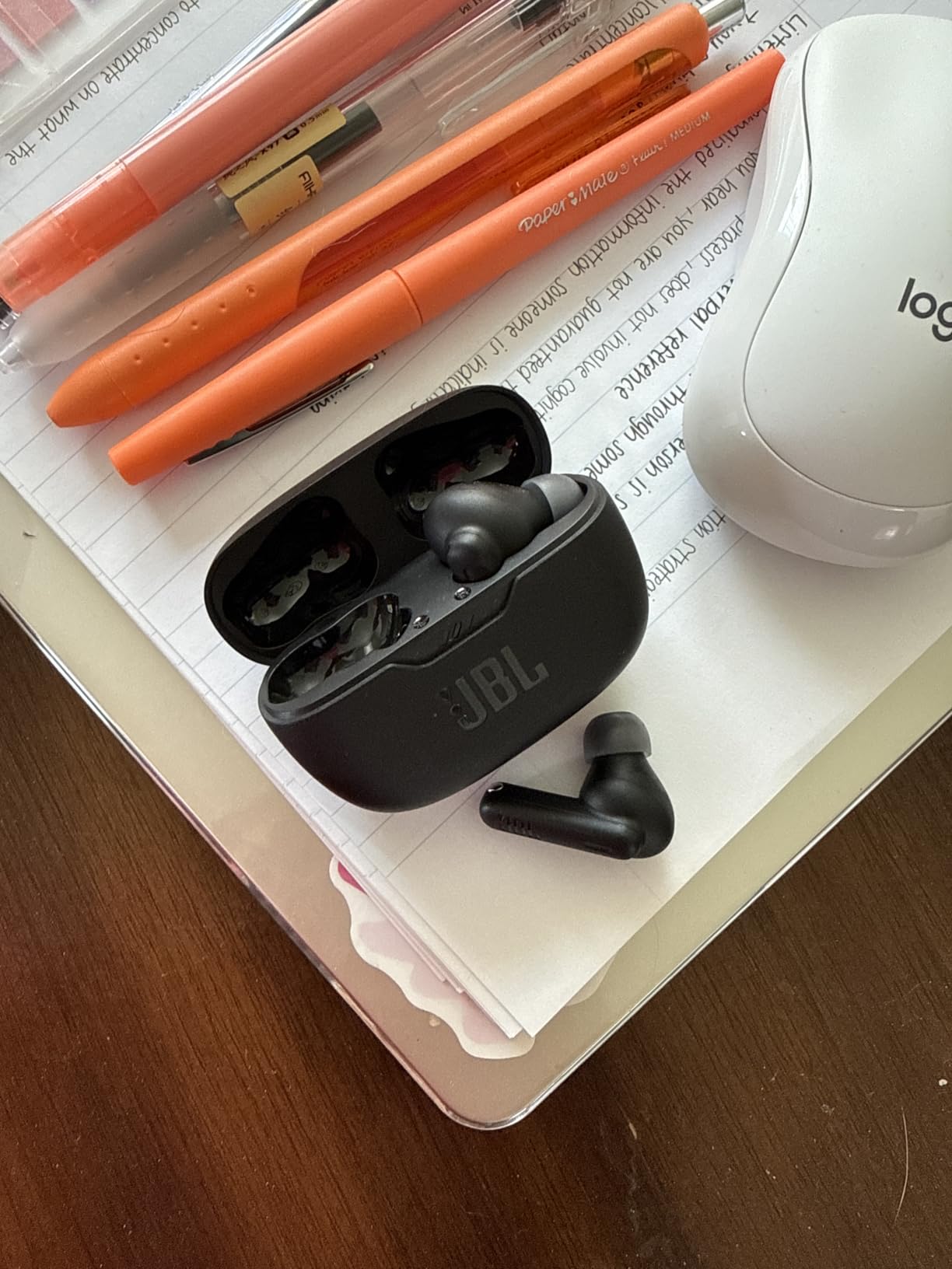 JBL Vibe Beam 2 - True Wireless Noise Cancelling Earbuds with JBL Pure Bass Sound & Smart Ambient Technology, 4mics for Crisp, Clear Calls, up to 40Hrs of Playback, IP54 Dust & Water Resistant (Blue) customer photo 2
