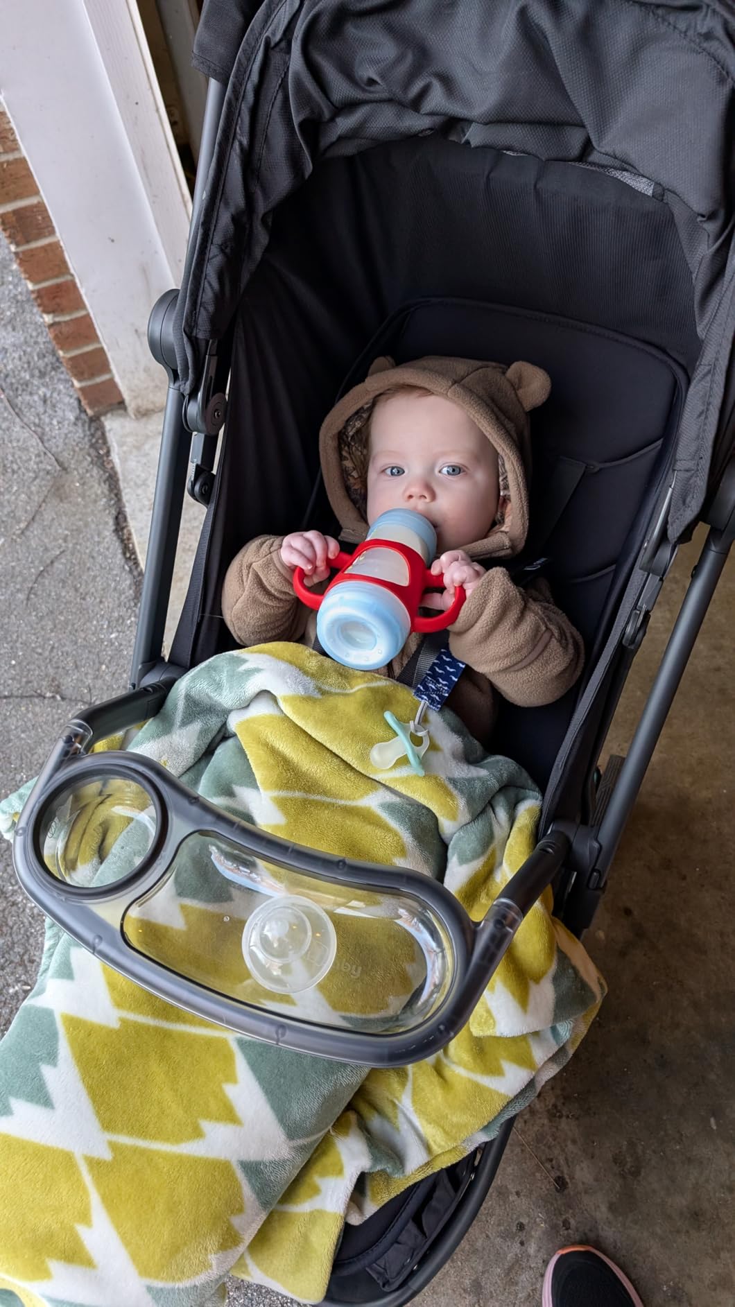 UPPAbaby Minu V3 Travel Stroller - Lightweight & Compact - Greyson customer photo 1