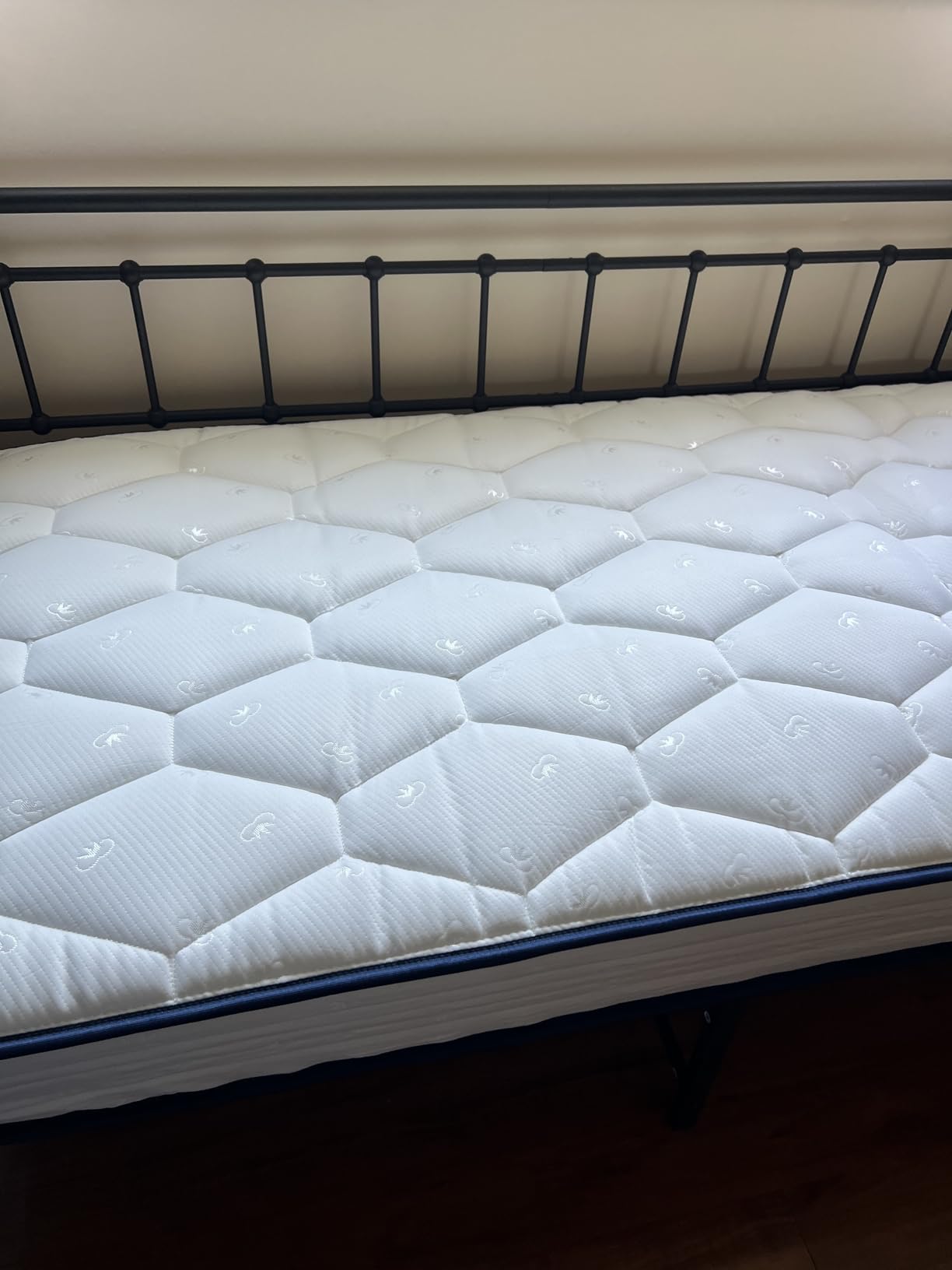 Novilla Twin Mattress 6 Inch, Bonnell Spring Hybrid with Spine Support customer photo 2