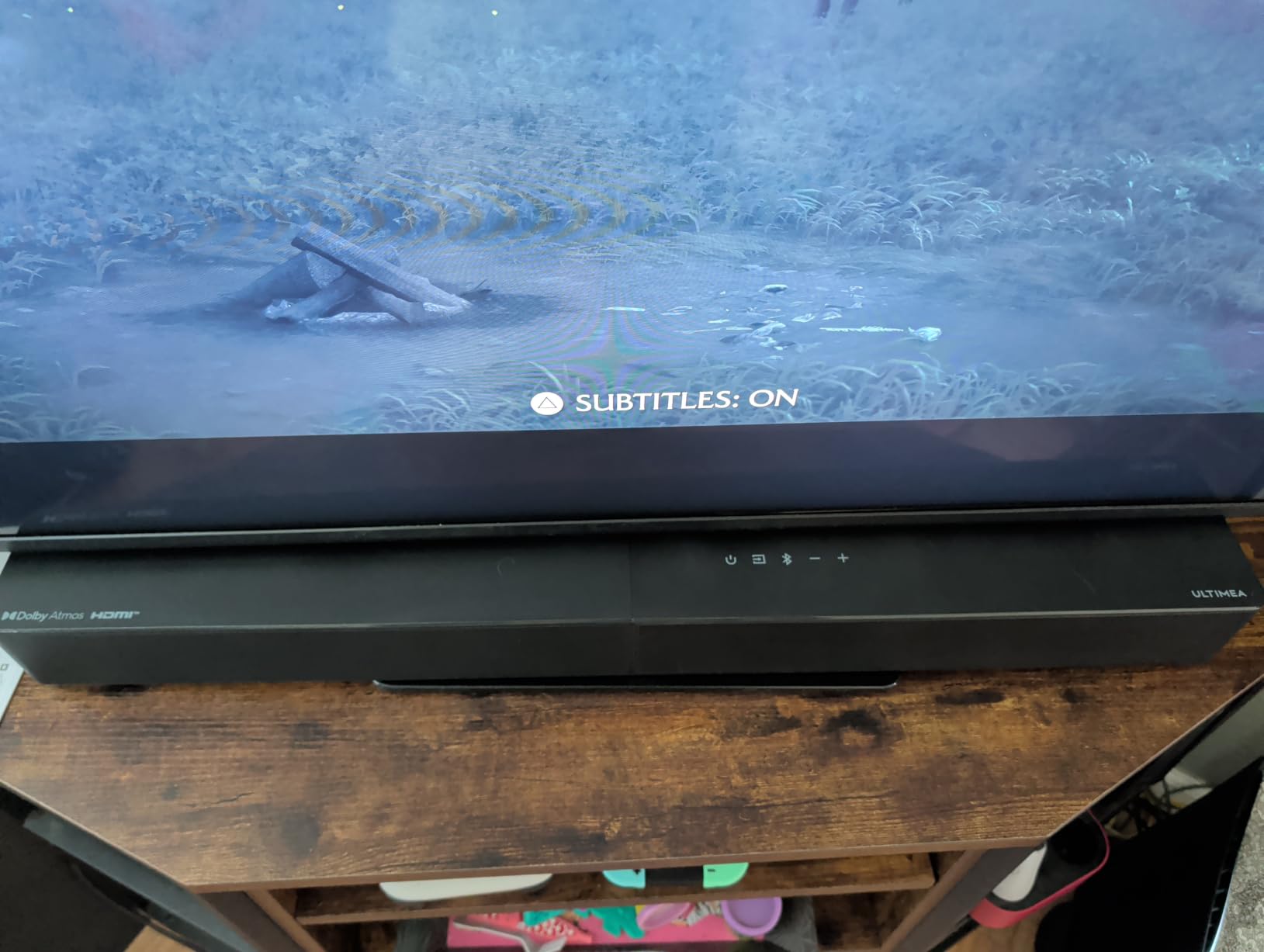 ULTIMEA 5.1CH Surround Sound Bar System with Dolby Atmos, Poseidon M60 customer photo 2