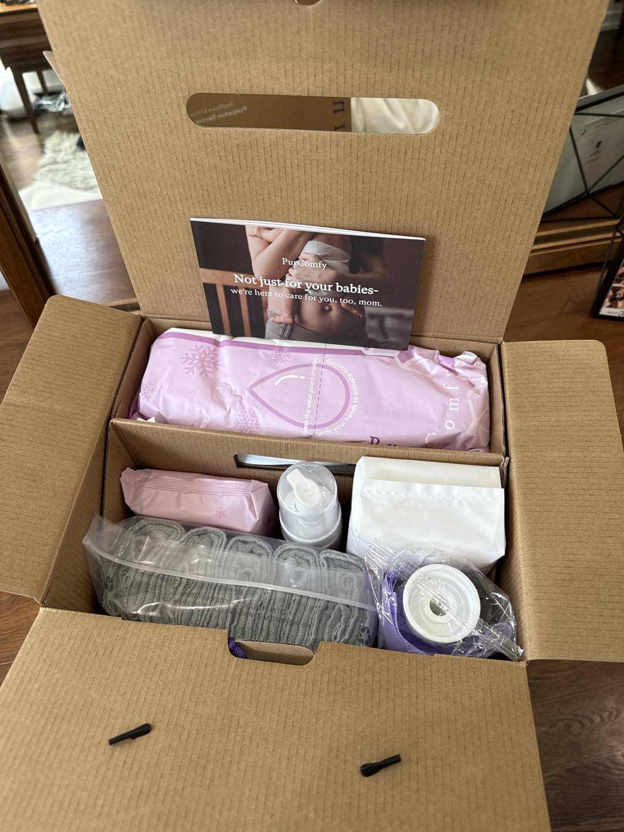PurComfy 18 Pcs Postpartum Essentials Recovery Kit for New Mom customer photo 2