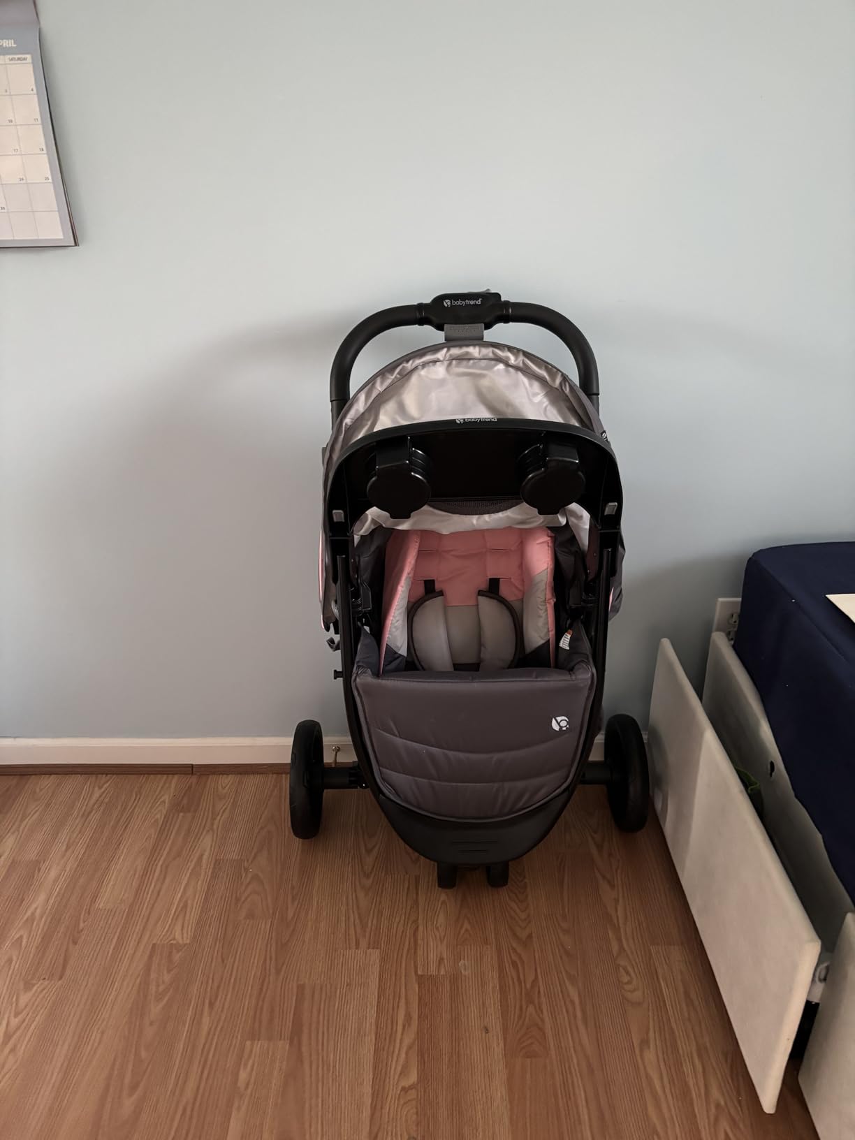 Baby Trend EZ Ride SE Travel System with Secure-Lift Infant Car Seat, Bluebell customer photo 2