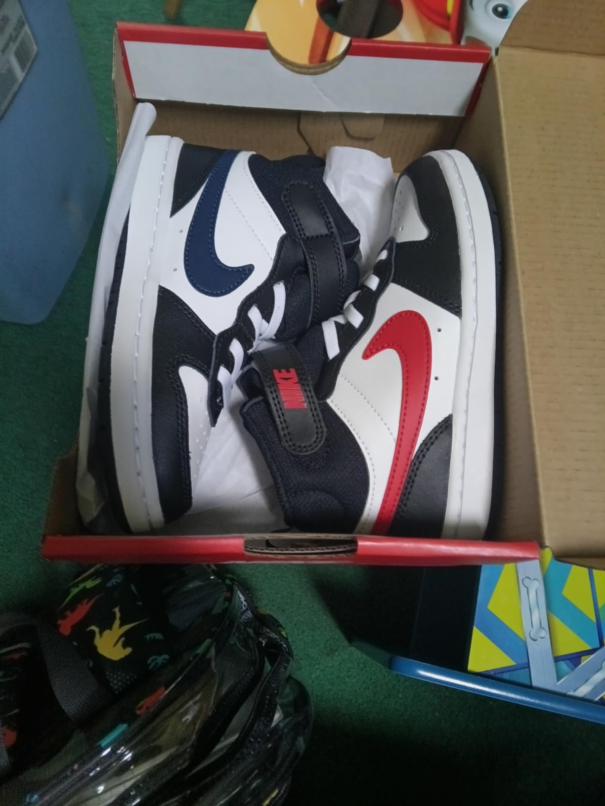 Nike Unisex Kids' Court Borough Mid 2 Shoes - Boys Girls Toddlers & Baby Sneakers customer photo 1