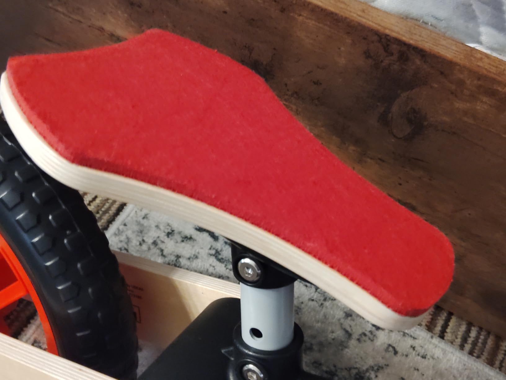 Wooden No-Pedal Balance Bike customer photo 2