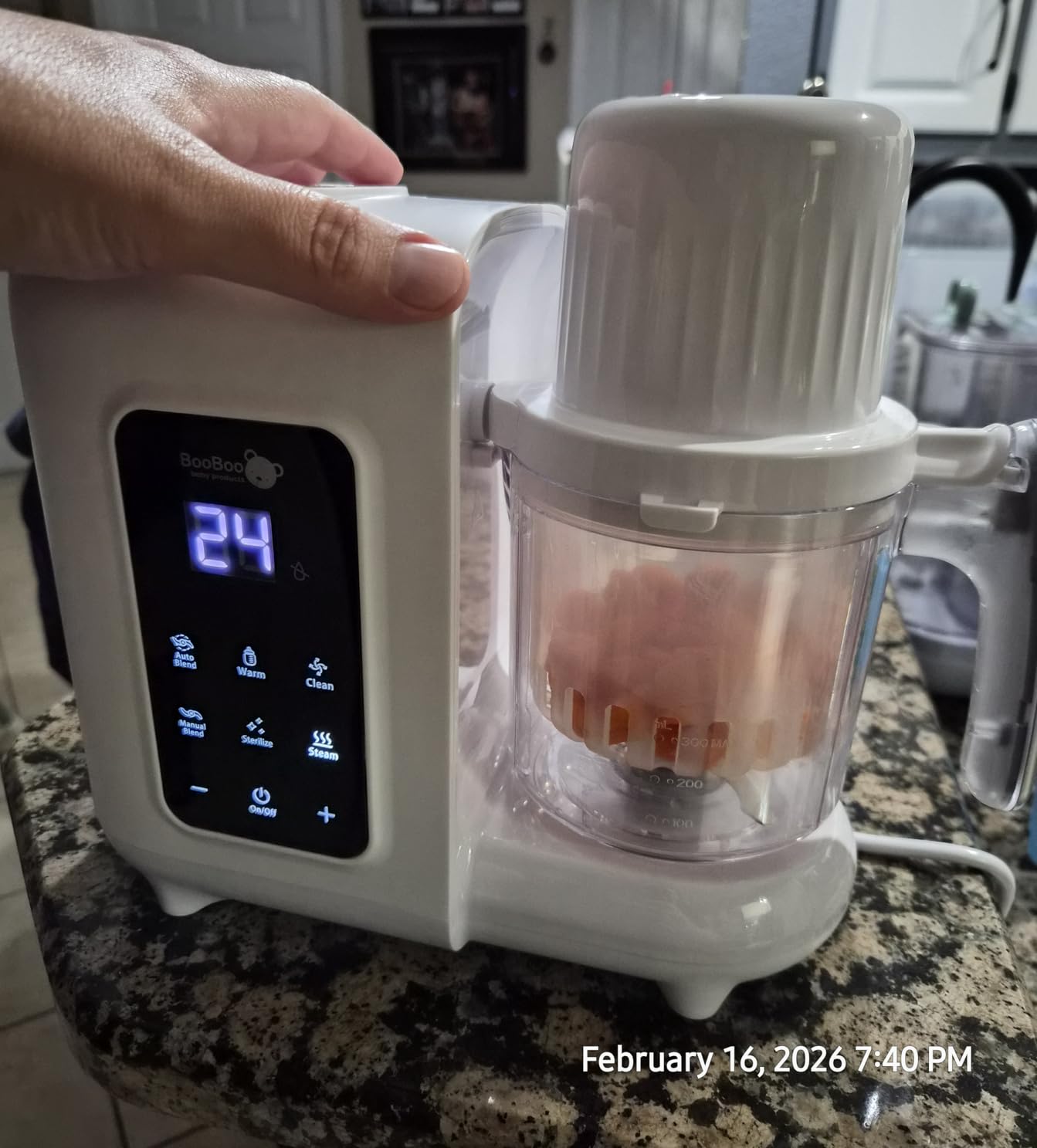 BooBoo Baby PuréePro 5 in 1 Baby Food Maker - Puree Blender Processor customer photo 2