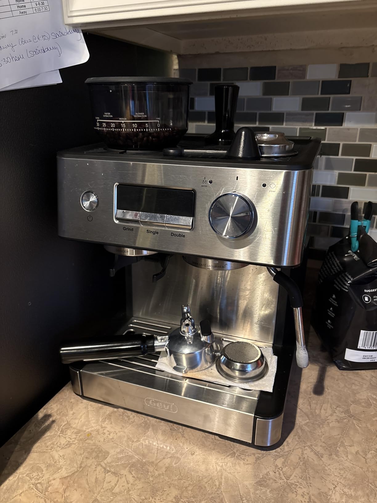 Gevi 20 Bar Espresso Machine with Grinder & Steam Wand for Latte Cappuccino customer photo 1