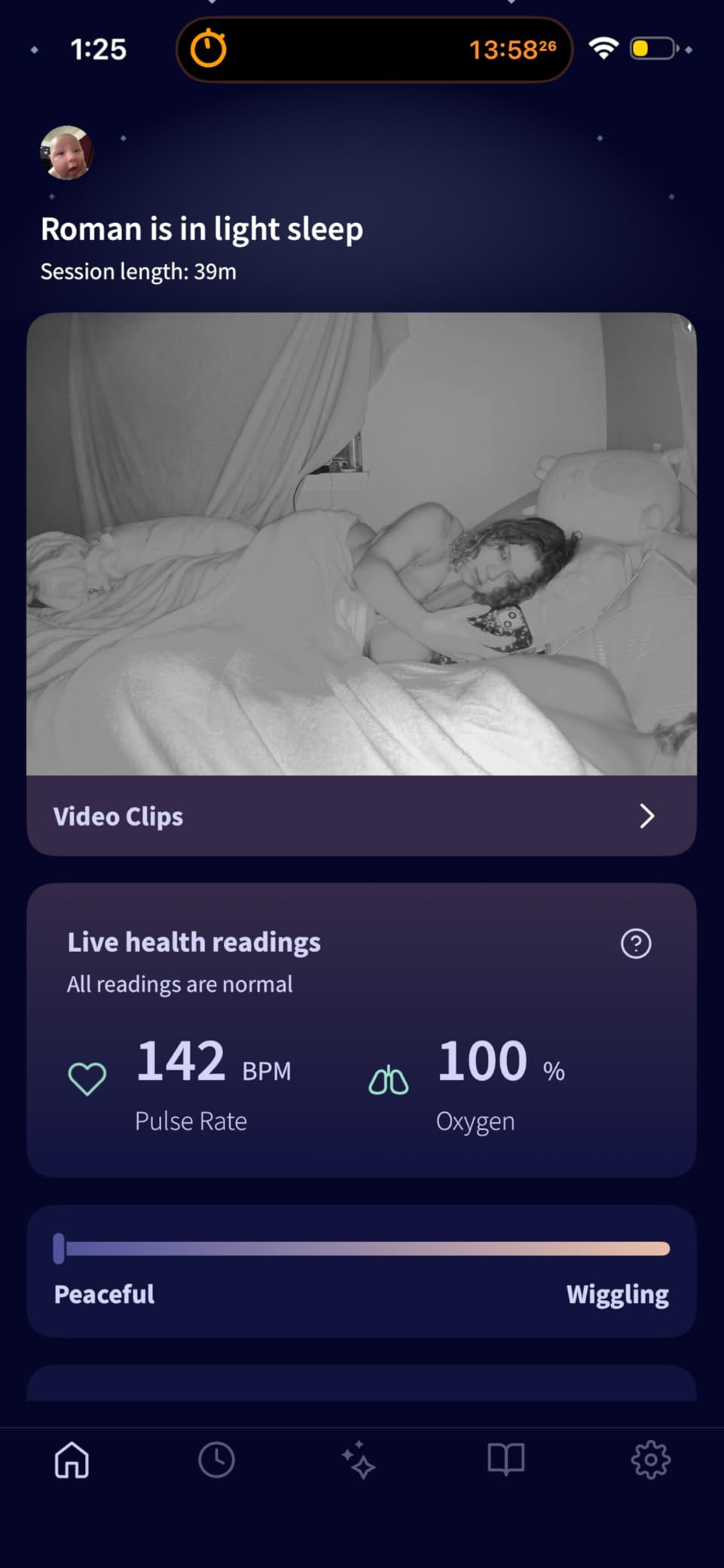 Owlet Dream Duo 3 Smart Baby Monitor System, Dream Sock + 2K HD Camera | FDA-Cleared Monitoring Tracks Pulse Rate, Oxygen & Sleep Insights + Crystal-Clear Video & Notifications All In One App customer photo 2