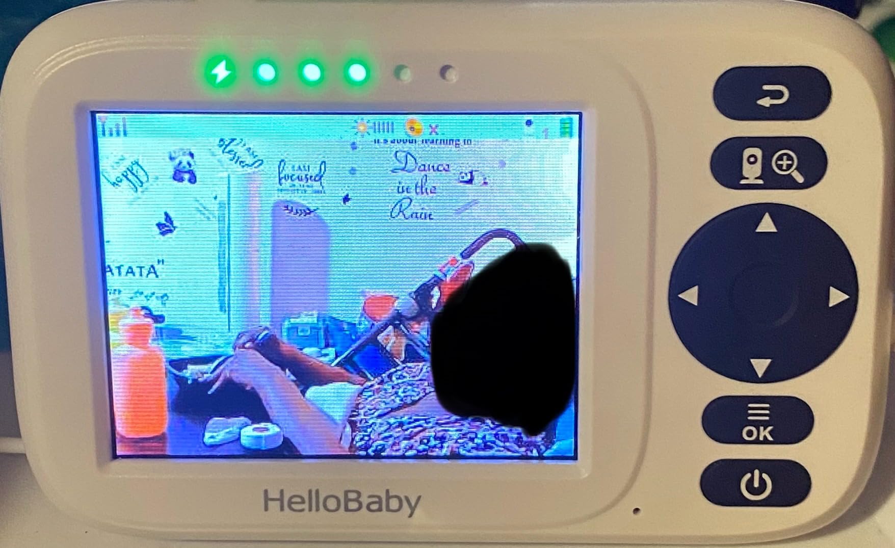 HelloBaby 3.2 Inch Baby Monitor No WiFi, USB Cable Video Baby Monitors customer photo 2