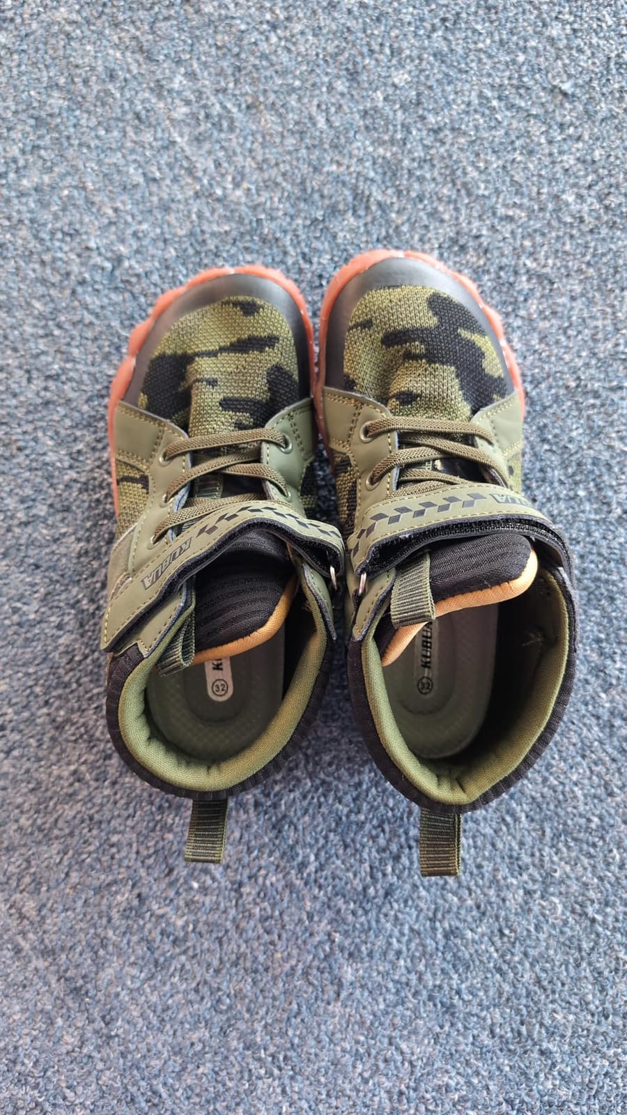KUBUA Kids High Top Barefoot Shoes Boys Girls Minimalist Zero Drop Sneakers customer photo 1