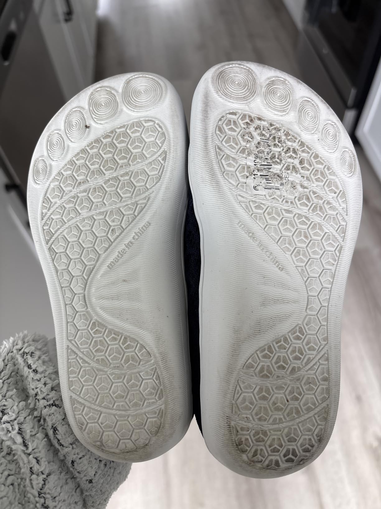 JOINFREE Toddler Shoes Girls Boys Wide Barefoot Shoes Minimalist Walking Sneakers Zero Drop Slip on Tennis Shoe Breathable Naturally Flexible customer photo 1