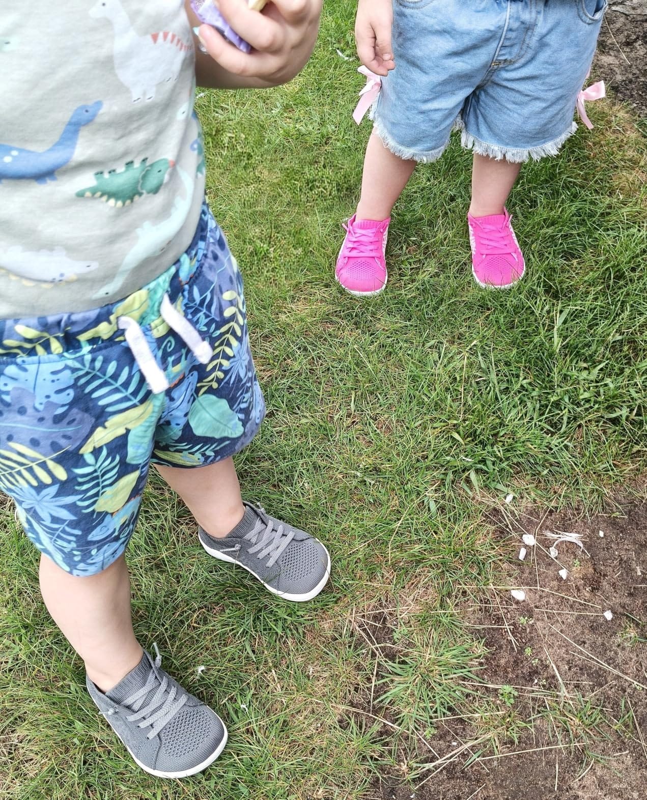 JOINFREE Toddler Shoes Girls Boys Wide Barefoot Shoes Minimalist Walking Sneakers Zero Drop Slip on Tennis Shoe Breathable Naturally Flexible customer photo 1