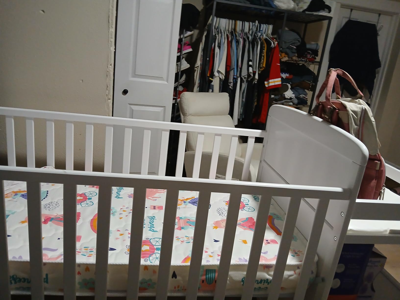 Dream On Me Anna 3-in-1 Convertible Crib and Changer, GREENGUARD Gold customer photo 2