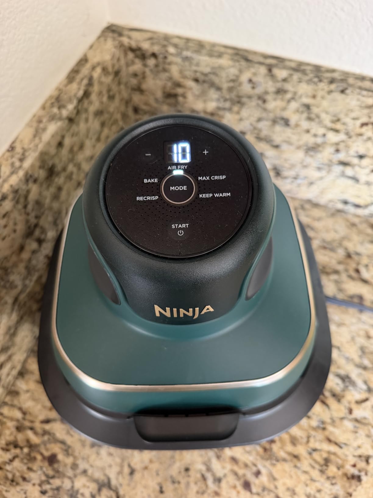 Ninja Crispi Glass Air Fryer, 4-in-1, Ginger Snap, FN101GD customer photo 1