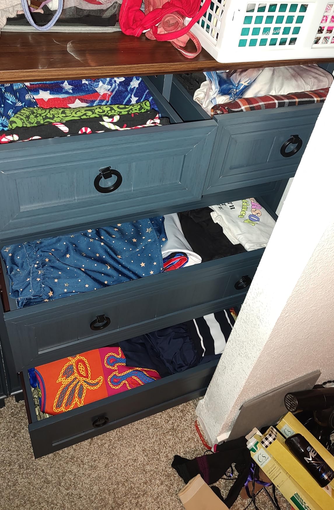 Joaxswe Farmhouse 6 Drawer Dresser for Bedroom, 41