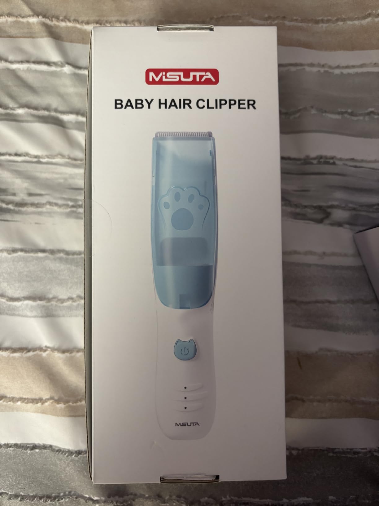 Vacuum Baby Hair Clippers,Silent Clippers for Kids,Cordless Baby Hair Trimmer,Waterproof Baby Hair Cutting Kit for Fine/Curly Hair,Infant Toddler Hair Clippers Auto Suck Snipped Hair customer photo 2