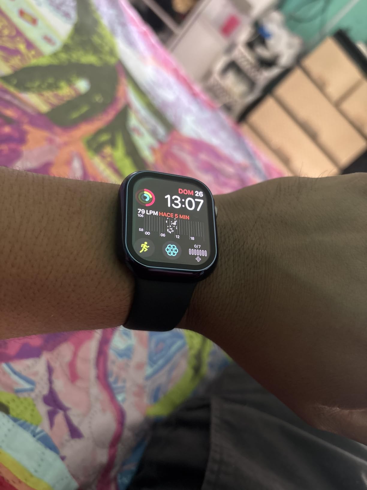 Apple Watch Series 11 [GPS 42mm] Smartwatch with Space Gray Aluminum Case with Black Sport Band - S/M. Sleep Score, Fitness Tracker, Health Monitoring, Always-On Display, Water Resistant customer photo 2