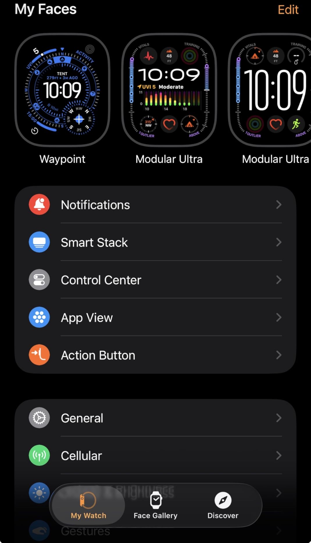 Apple Watch Ultra 3 [GPS + Cellular 49mm] Running & Multisport Smartwatch w/Rugged Titanium Case w/Black Alpine Loop - L. Satellite Communications, Advanced Health & Fitness Tracking customer photo 2