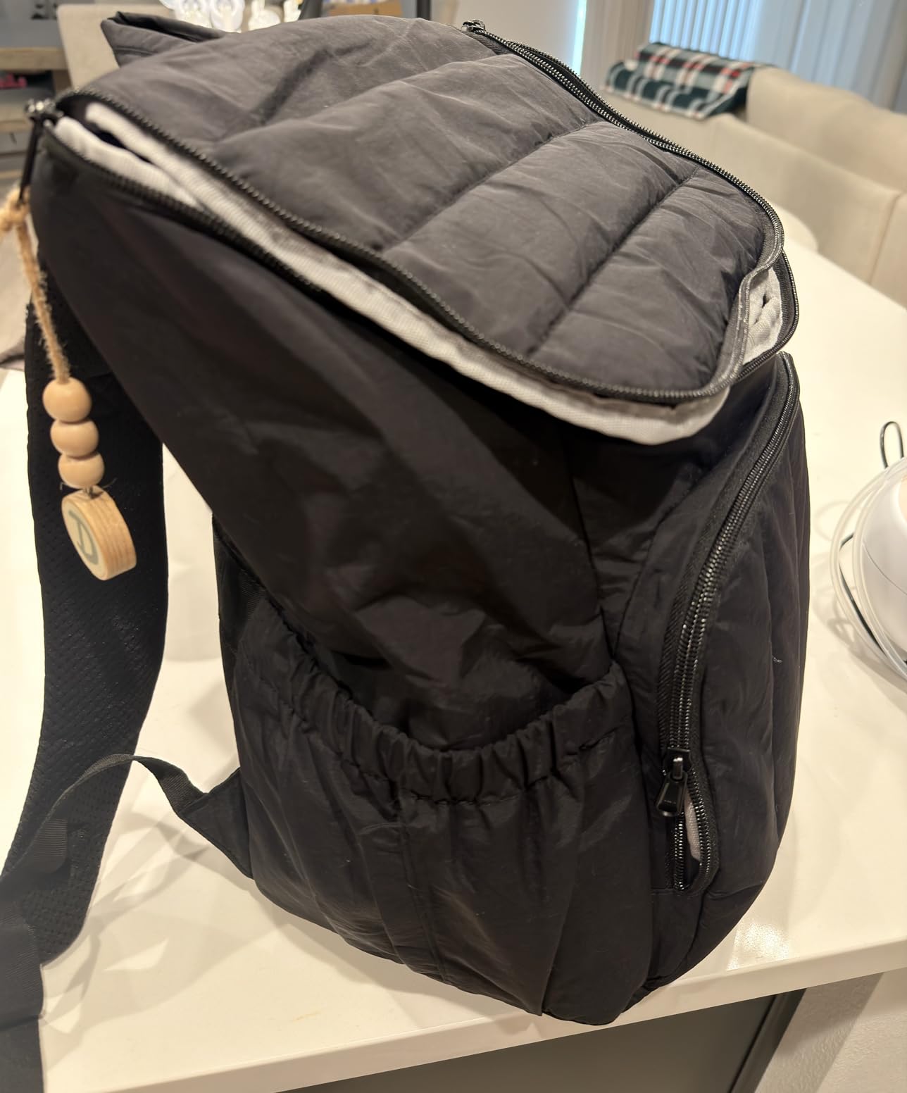 BAGSMART Diaper Bag Backpack with Changing Pad, Insulated Bottle Holders customer photo 1
